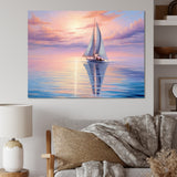 Sailboat Sailing Serenade I - Boat Sailing Canvas Wall Art