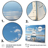 Sailboat Sailing Serenity I - Boat Sailing Canvas Wall Art
