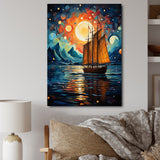 Sailboat Seafaring Dreams I - Boat Sailing Canvas Wall Art