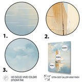 Sailboat Whispering Breezes I - Boat Sailing Canvas Wall Art