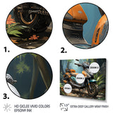 Scooter In Wild Adventure Seeker I - Scooter Canvas Wall Art