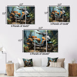 Scooter In Wild Adventure Seeker I - Scooter Canvas Wall Art