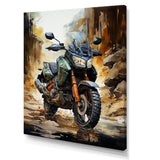 Scooter Off Road Adventurer I - Scooter Canvas Wall Art