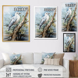 Seagull Coastal Guardian On Branch - Seagull Wall Art Prints