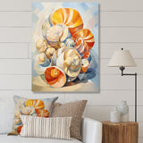 Cubist Colorful Seashells - Seashell Wall Decor