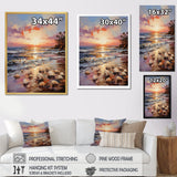 Seashell Impressionist Shores - Seashell Wall Art Prints