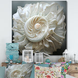 Monochromatic Seashells - Seashell Living Room Wall Art