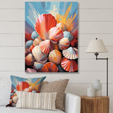 Seashells Pop Art Collage - Seashell Wall Art Prints