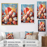 Seashells Pop Art Collage - Seashell Wall Art Prints