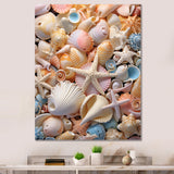 Seashell Realistic Treasures Realism - Multi-Color Seashell Wall Art