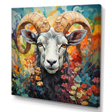 Colorful Sheep Chromatic Harmony - Multi-Color Sheep Wall Art