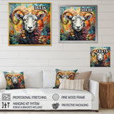 Colorful Sheep Chromatic Harmony - Multi-Color Sheep Wall Art