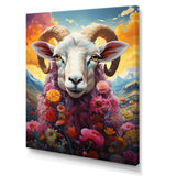 Pink Sheep Enchanted Ewes - Sheep Home Decor Art