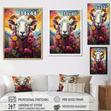 Pink Sheep Enchanted Ewes - Sheep Home Decor Art