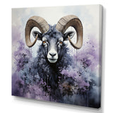 Purple Sheep Enigmatic Ewes - Sheep Living Room Wall Art