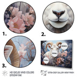 White Sheep Ethereal Dreamscapes - Sheep Canvas Wall Art