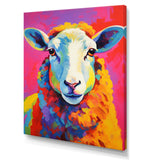 Colorful Sheep Fauvism - Sheep Wall Art Prints