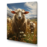 Sheep Harmony In Herd - Sheep Home Decor Art