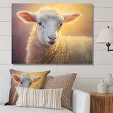 Sheep Pastel Portrait - Sheep Home Decor Art
