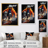 Skateboard Dynamic Grind - Skateboard Canvas Wall Art