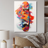 Skateboard Gravity Defiance I - Skateboard Canvas Wall Art