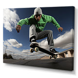 Skateboard Chronicles I - Skateboard Canvas Wall Art