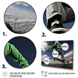 Skateboard Chronicles I - Skateboard Canvas Wall Art