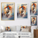 Skateboard Dreams - Skateboard Canvas Wall Art