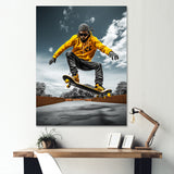 Skateboard Stories - Skateboard Canvas Wall Art