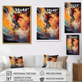 Skateboard Synchrony - Skateboard Canvas Wall Art