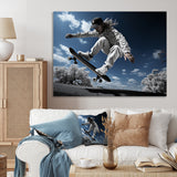 Skateboard Skateboarding Soul - Skateboard Canvas Wall Art