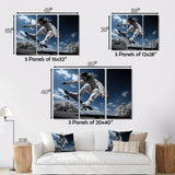 Skateboard Skateboarding Soul - Skateboard Canvas Wall Art
