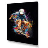Skateboard Urban Flow I - Skateboard Canvas Wall Art