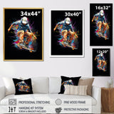 Skateboard Urban Flow I - Skateboard Canvas Wall Art