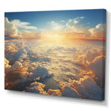 Sky Whispering Clouds - Landscapes Canvas Wall Art