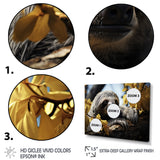 Sloth Slow Motion Portrait - Sloth Home Decor Art