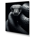 Black Snake Slithering Grace - Snake Wall Decor