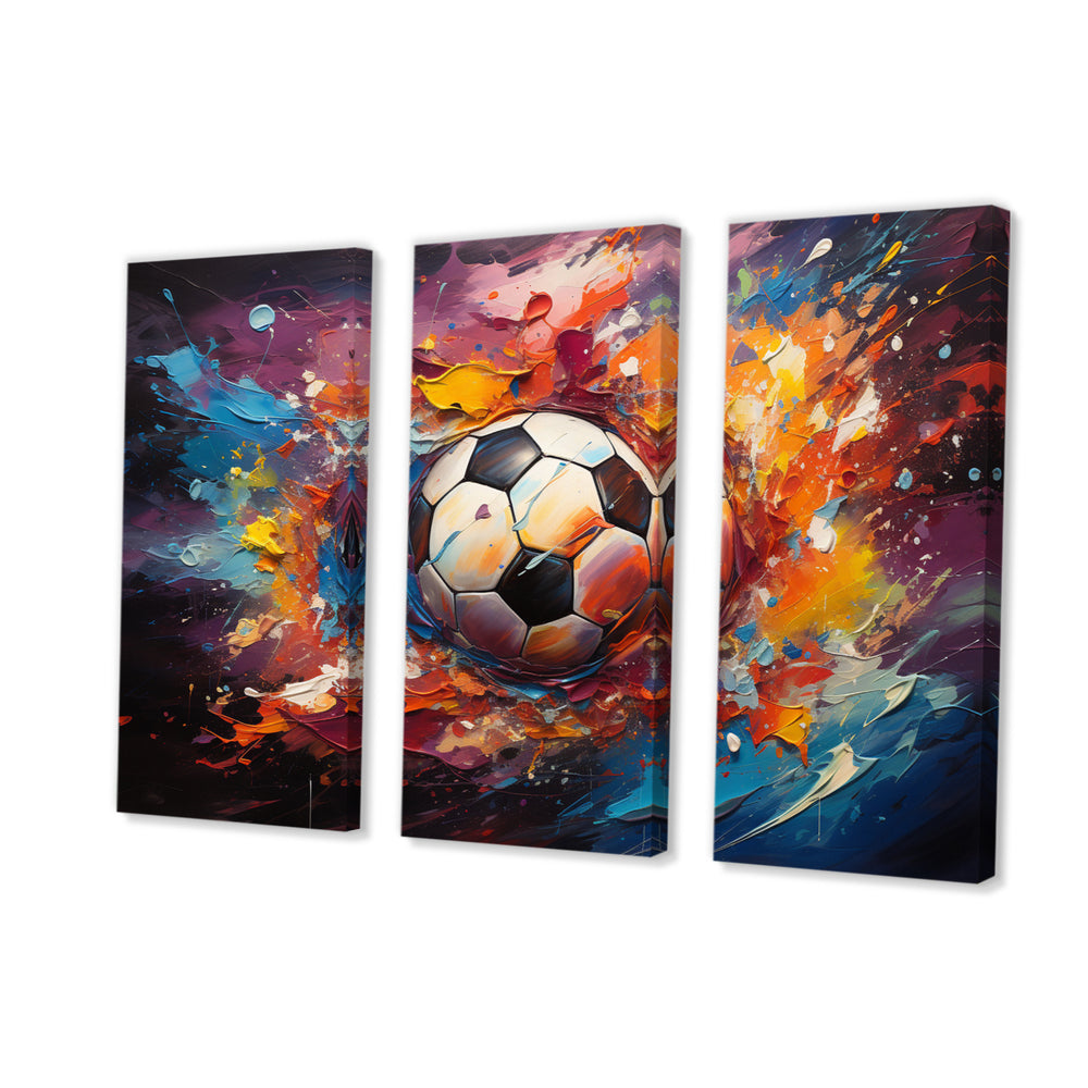 Soccer Ball Kaleidoscope II - Multi-Panels