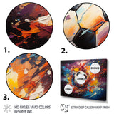 Soccer Ball Kaleidoscope II - Multi-Panels