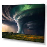 Storm Tornado Symphony - Landscapes Canvas Wall Art