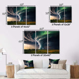 Storm Tornado Symphony - Landscapes Canvas Wall Art