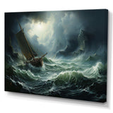 Stormy Seas Beauty III - Landscapes Canvas Wall Art