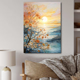 Bold Sunrise Eternal Renewal I - Landscapes Canvas Wall Art