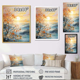 Bold Sunrise Eternal Renewal I - Landscapes Canvas Wall Art