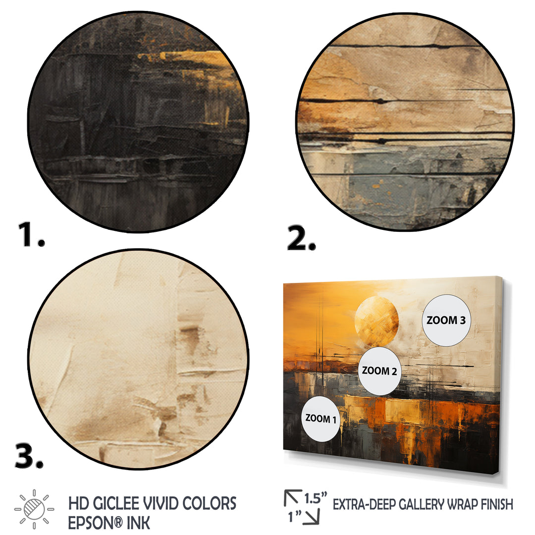 Sunrise Golden Hour Collage II - Multi-Panels