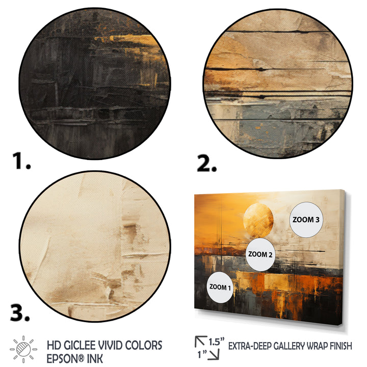 Sunrise Golden Hour Collage II - Multi-Panels
