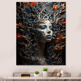 Surrealism Metamorphosis Of Shadows - Abstract Canvas Wall Art