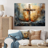 Cross A Powerful Symbol - Fantasy Canvas Wall Art