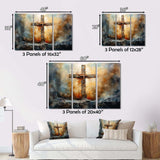 Cross A Powerful Symbol - Fantasy Canvas Wall Art