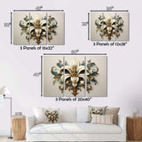 Fleur-De-Lis A Stylized Lilly Flower II - Fantasy Canvas Wall Art